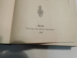 1921 Hilsbuch für die Elektrotechnik - gebundene Ausgabe