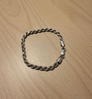 Taipan Kordelkette Armband Rope Chain 3.5mm 19cm 925 Silber