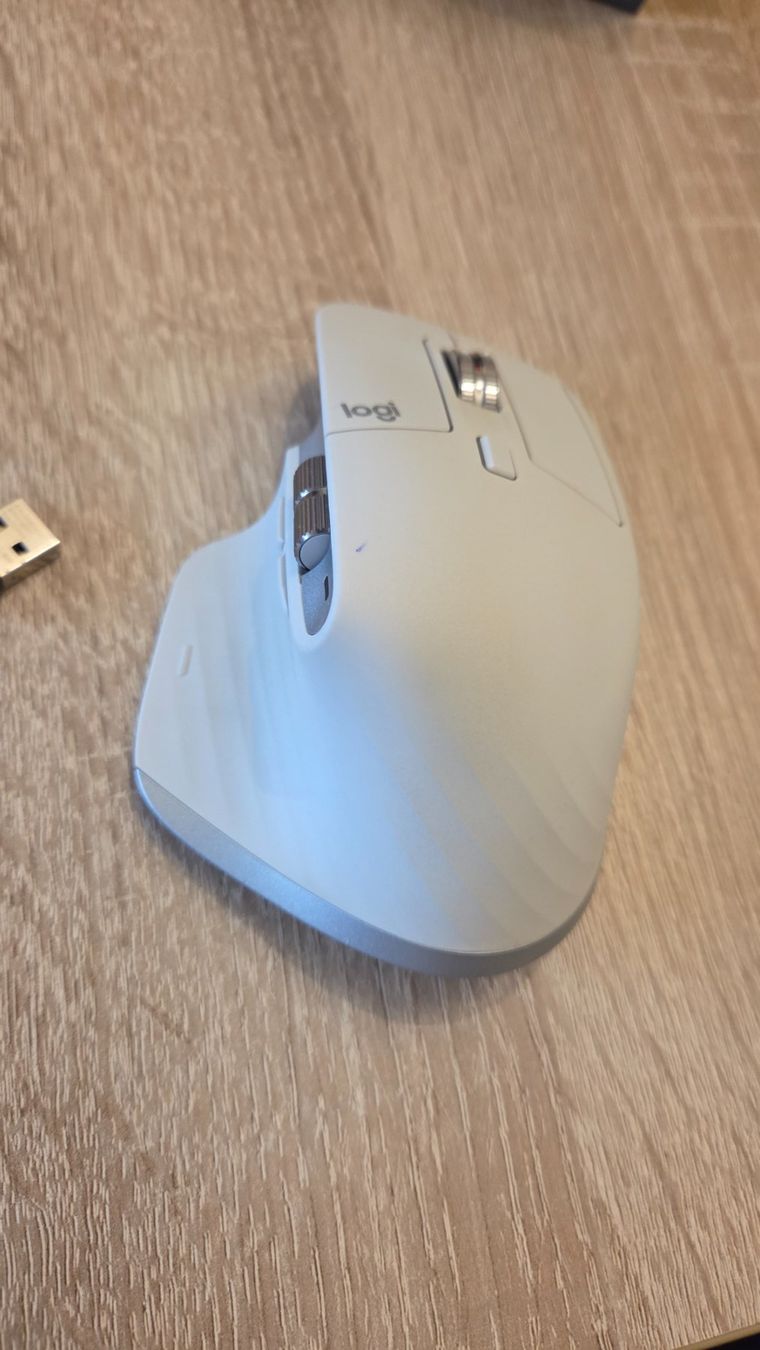 Logitech Mouse: Logitech MX Master 3S Weiss - wie neu – Usato da Adlikon b.Regensdf venduto da ChriZ86 1