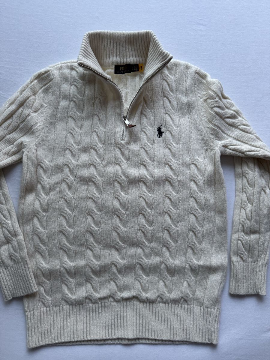 Polo Ralph Lauren Maglioni & Felpe: Weisser Polo Ralph Lauren Rollkragenpullover – Nuovo (secondo la descrizione) da Dübendorf venduto da fest1m
