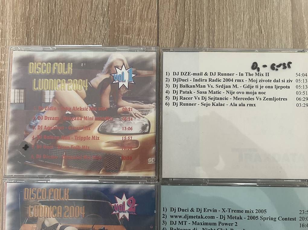 CD: Balkan Megamix x Remix 3 rare 4 cds – Usato da Zofingen venduto da Kolega01 1
