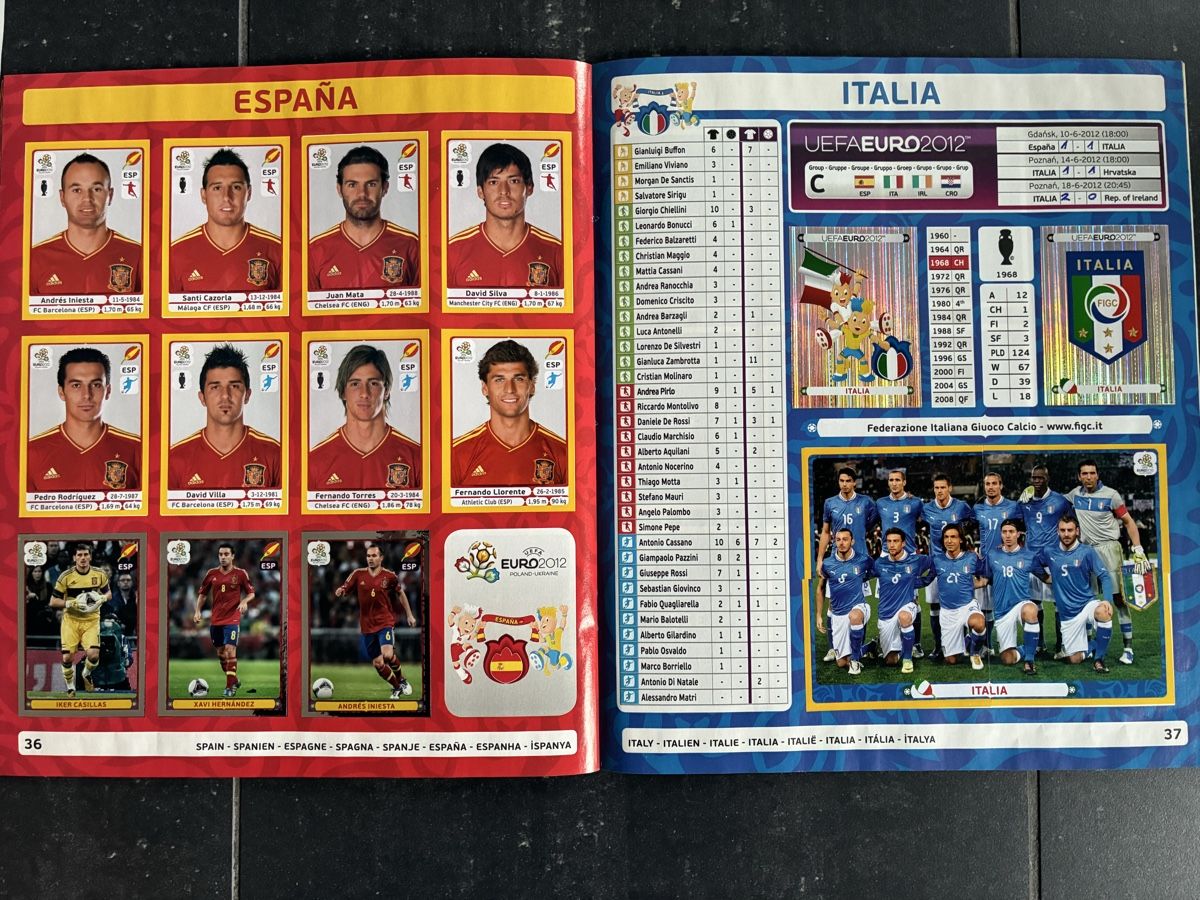 Panini Sammelbilder & Trading cards: Panini Album Euro 2012 – Gebraucht aus Seuzach von Toubey 5