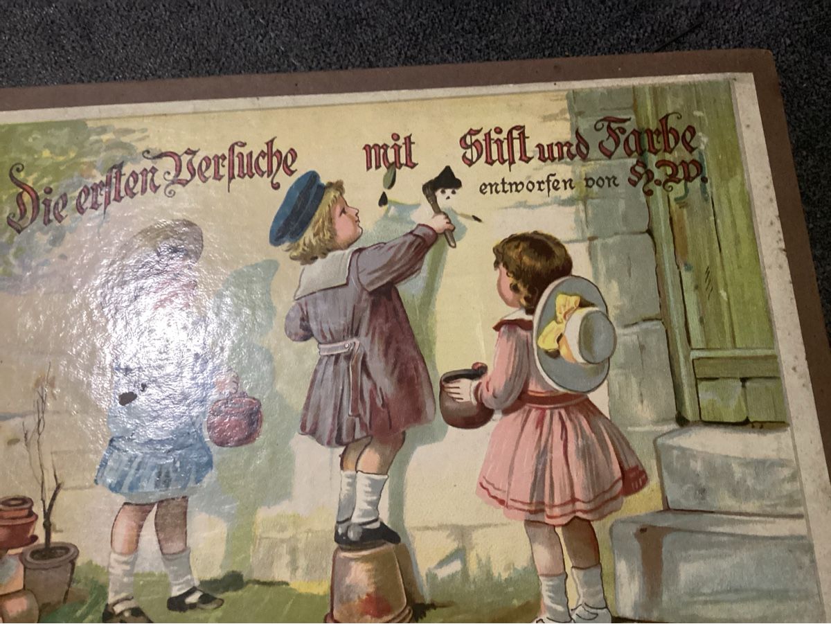 Libri: ANTIKES KINDER VORLAGEBUCH UM 1900 – Usato da Münchenstein venduto da NoSu98 1