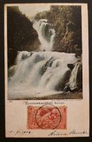 Schweiz Ansichtskarte 1902 Meiringen Reichenbachfall