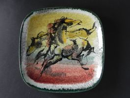 Schöner Dekoteller von Gustav Spörri 1959
