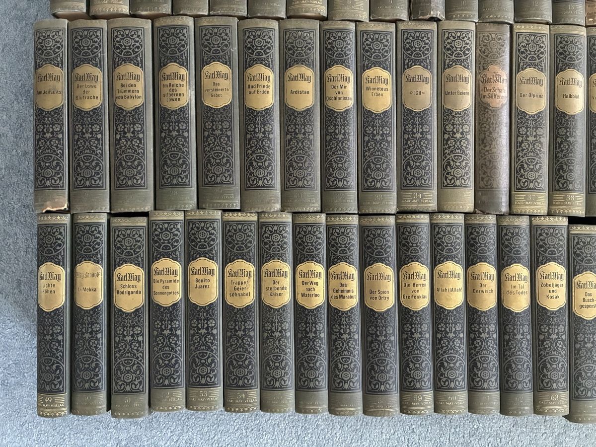 Bücher: Karl May Bände 1-74 – Gebraucht aus Gutenswil von Antiques77 4