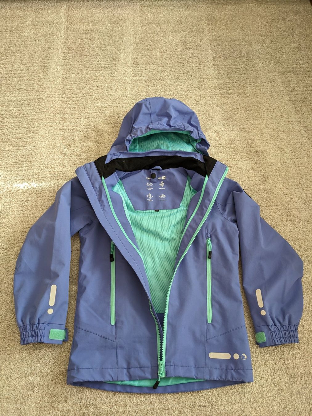 Giacche & Cappotti: Kinderjacke "Trevolution Trekkingjacke" Grösse 128 – Usato da Bichwil venduto da The_freshman 1
