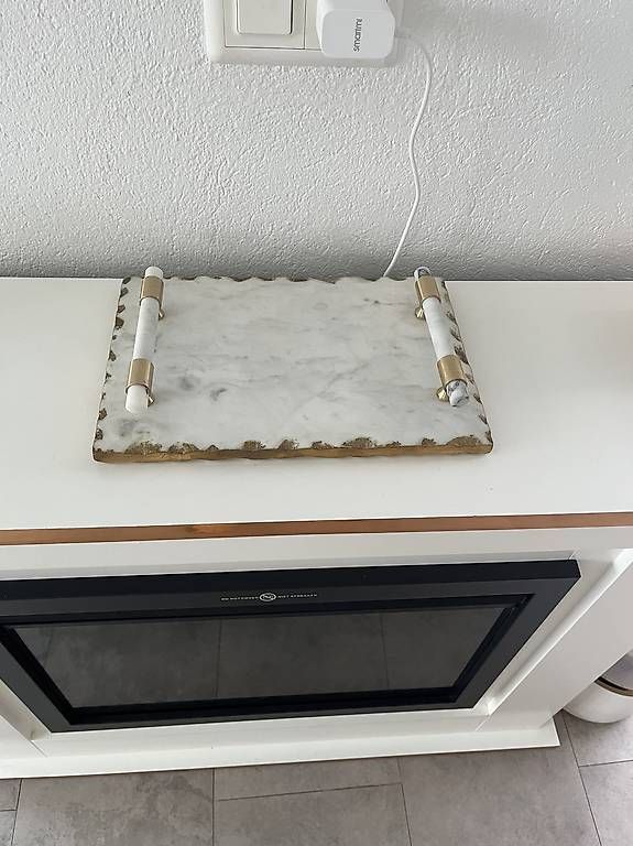 Servierplatten: marmor deko platte mit griffe  – Gebraucht aus Adligenswil von balboa5