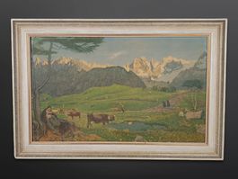 Bild Reproduktion "Werden" Giovanni Segantini