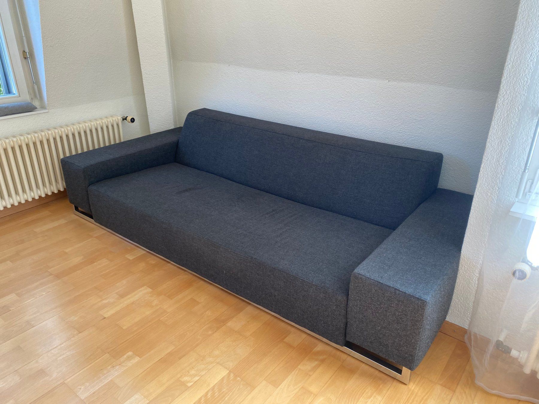 Divani: Dunkelgraues Stoffsofa – Usato da Zürich venduto da Michelle0112 3