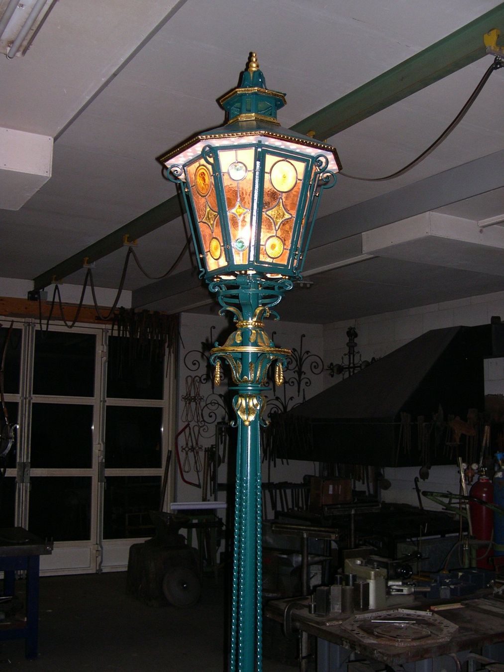 Lampade: Originallaterne von 1896, restauriert – Usato da Vielbringen Worb venduto da Isch-0u-guet 1