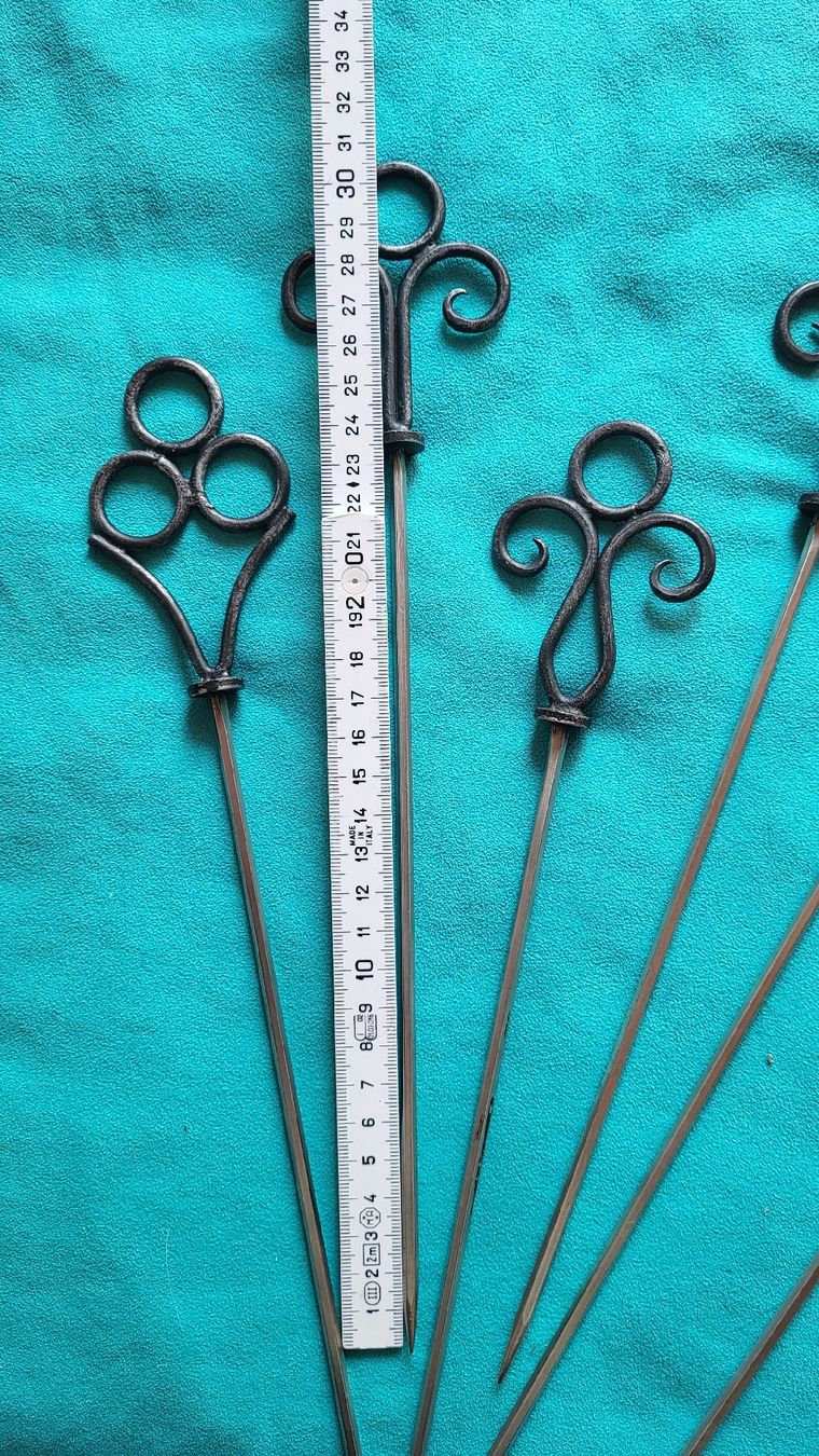 Nadeln: Spiedini decorati set da 6 pezzi – Gebraucht aus Splügen von man_9l5w 1