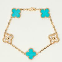 RARE Authentique Bracelet VAN CLEEF ARPELS Vintage Alhambra