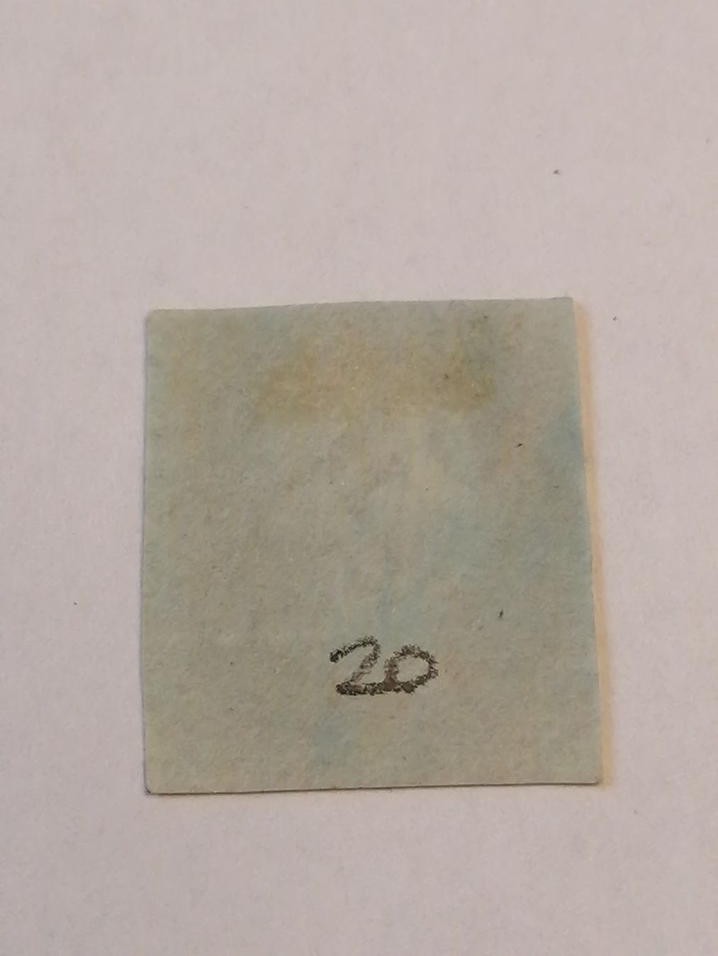 Tutti i francobolli: One Penny Red 1841, Platte 20 – Usato da Happerswil venduto da tschergi 1