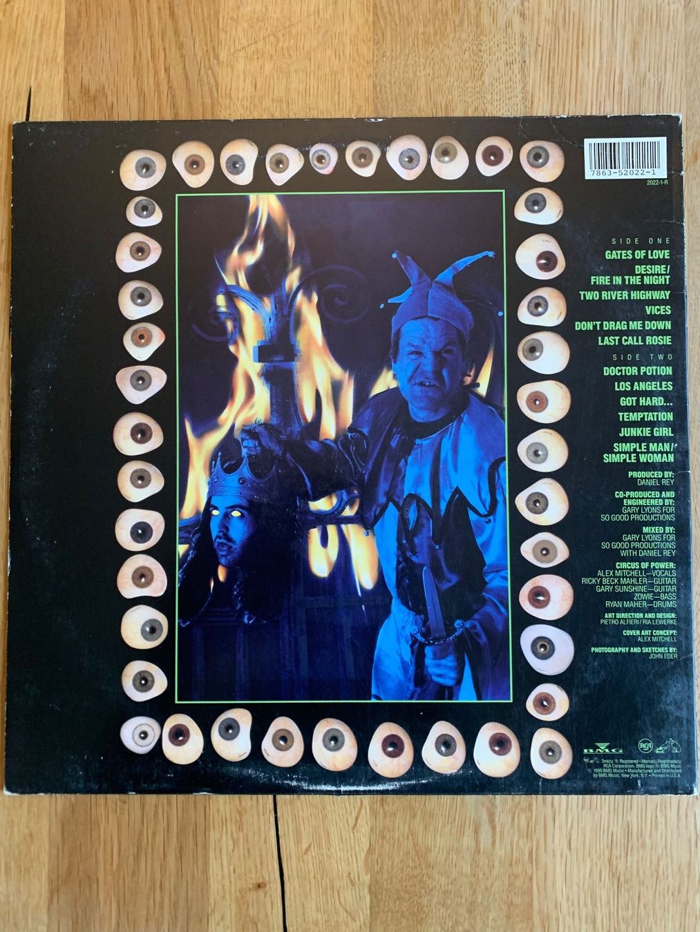 Dischi in vinile: Circus of Power - Vices – Usato da Balzers venduto da Amontelm 1