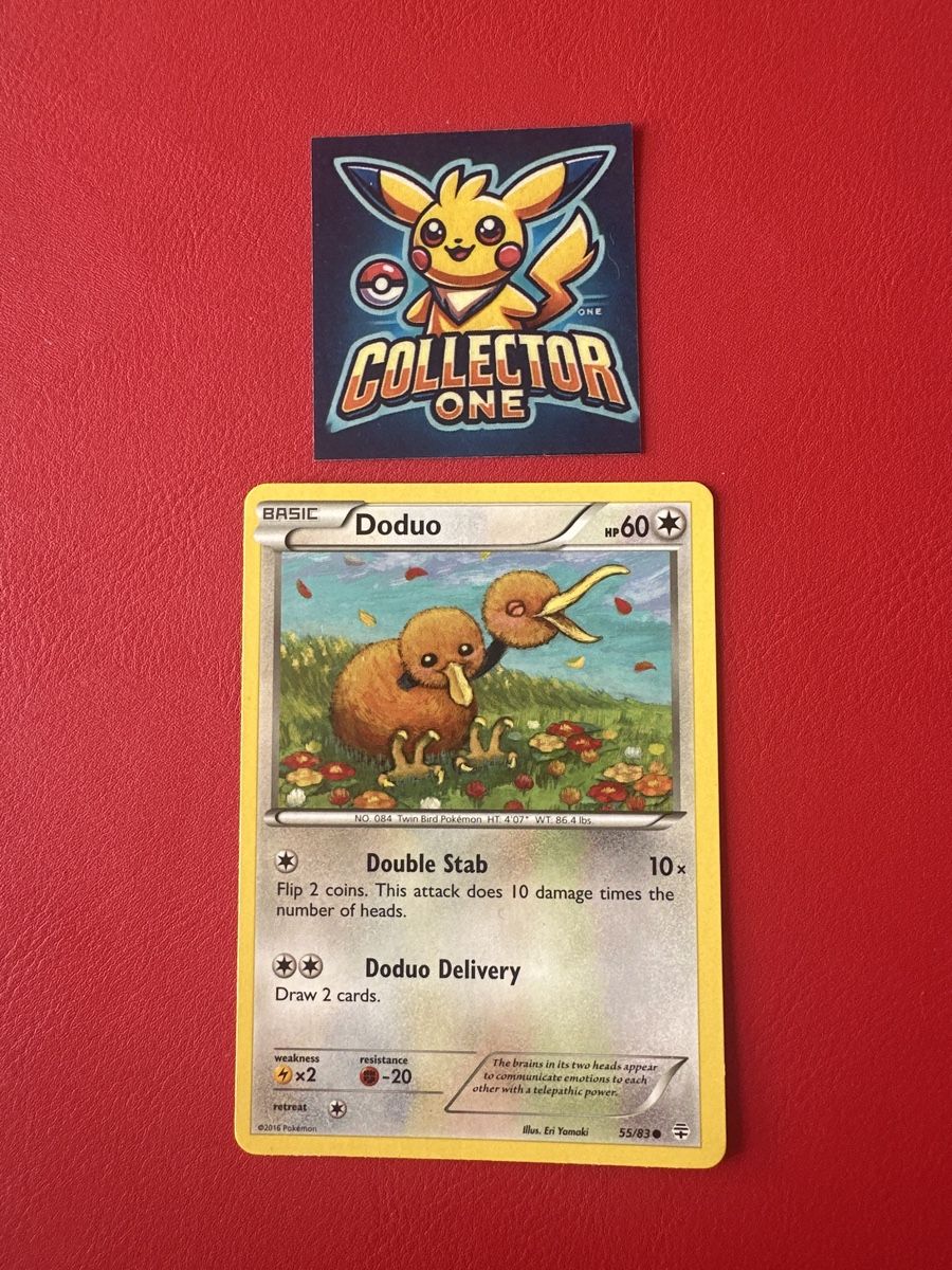 Pokémon Sammelbilder & Trading cards: Pokemon Doduo Mega schönes Artwork 2016 – Neu (gemäss Beschreibung) aus Lommiswil von CollectorOne