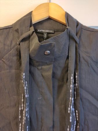 Kleid von Sarah Pacini, Gr. S, passt Rick Owens