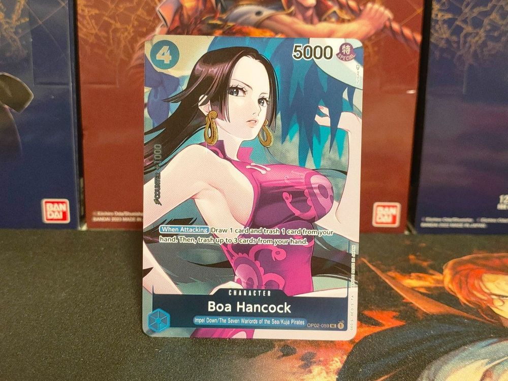 One Piece Tcg Boa Hancock Op02 059 V2 Parallel En Kaufen Auf Ricardo 