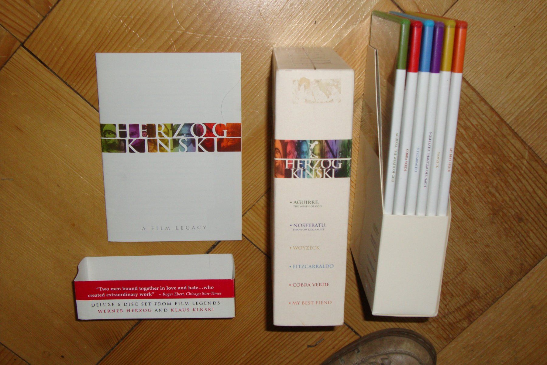 Tutti i DVDs: HERZOG - KINSKI  6 Disc DELUXE-Edition mit Booklet – Usato da Bern venduto da carola31 1