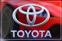 Blechschild-TOYOTA-LOGO