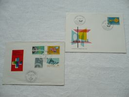 1967 / 68 2 Belege MUBA