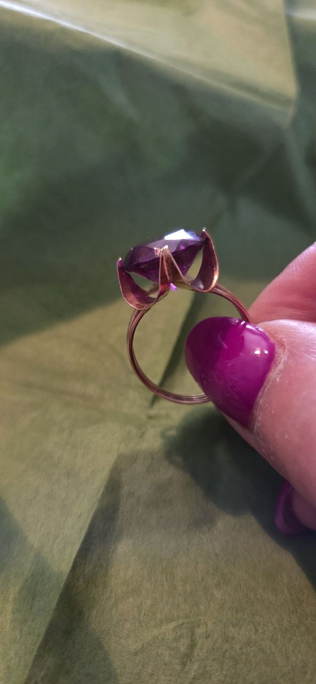 Anelli: Goldring 585 amethyst 4g – Usato da Aarburg venduto da Zika23 1