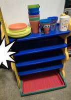 Bär Kinderregal Aufbewahrung Regale mit  Geschirr