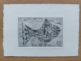 Exlibris Künstler unbekannt - Original Radierung