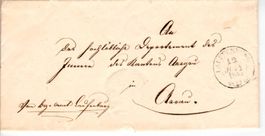 Brief, Vorphila Laufenburg 1845