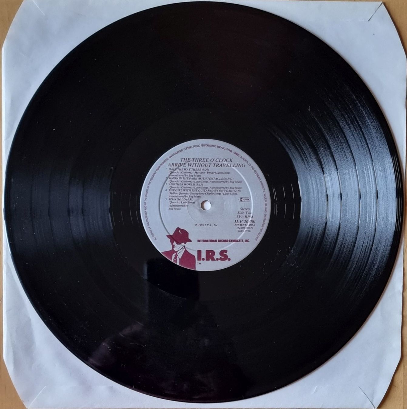 Schallplatten: LP The Three O'Clock "Arrive Without Travelling" (US/NL1985) – Gebraucht aus Luzern von Frizzz 3