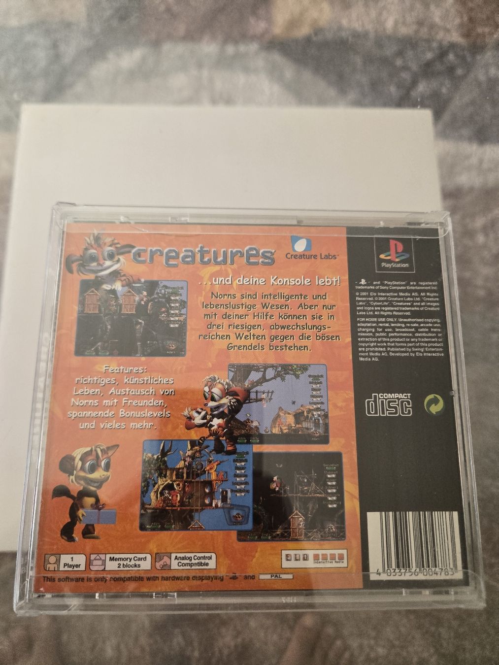 Jeux: Creatures PS1 – D'occasion à Bussigny par Kfdlt 1