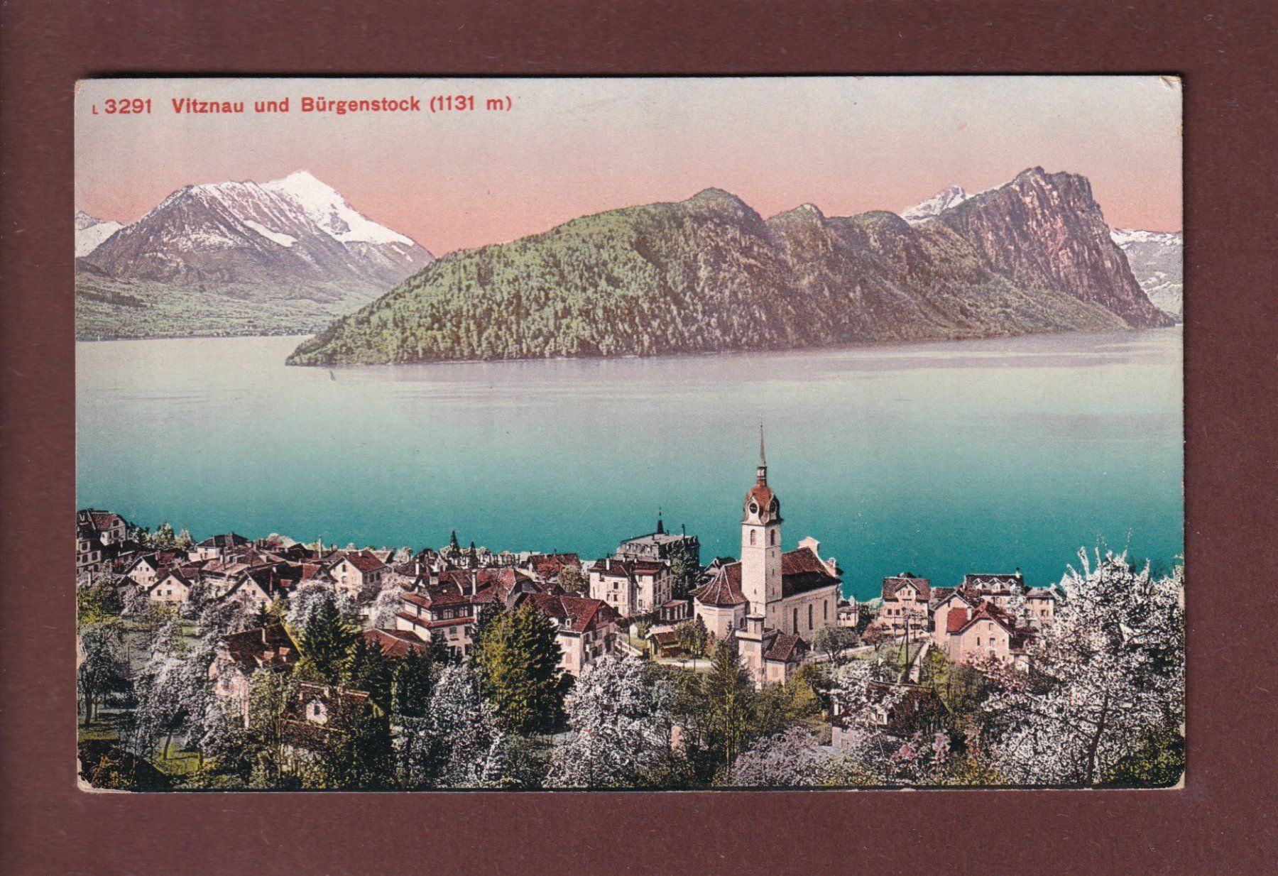 Cartoline postali: VITZNAU - Bürgenstock – Usato da Pully venduto da nicecards