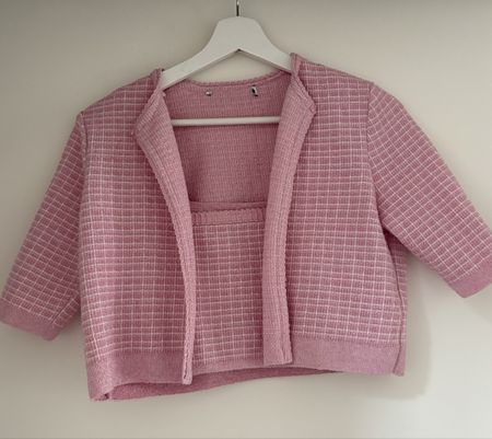 Pink Blazer & Top Set - Zara, XS