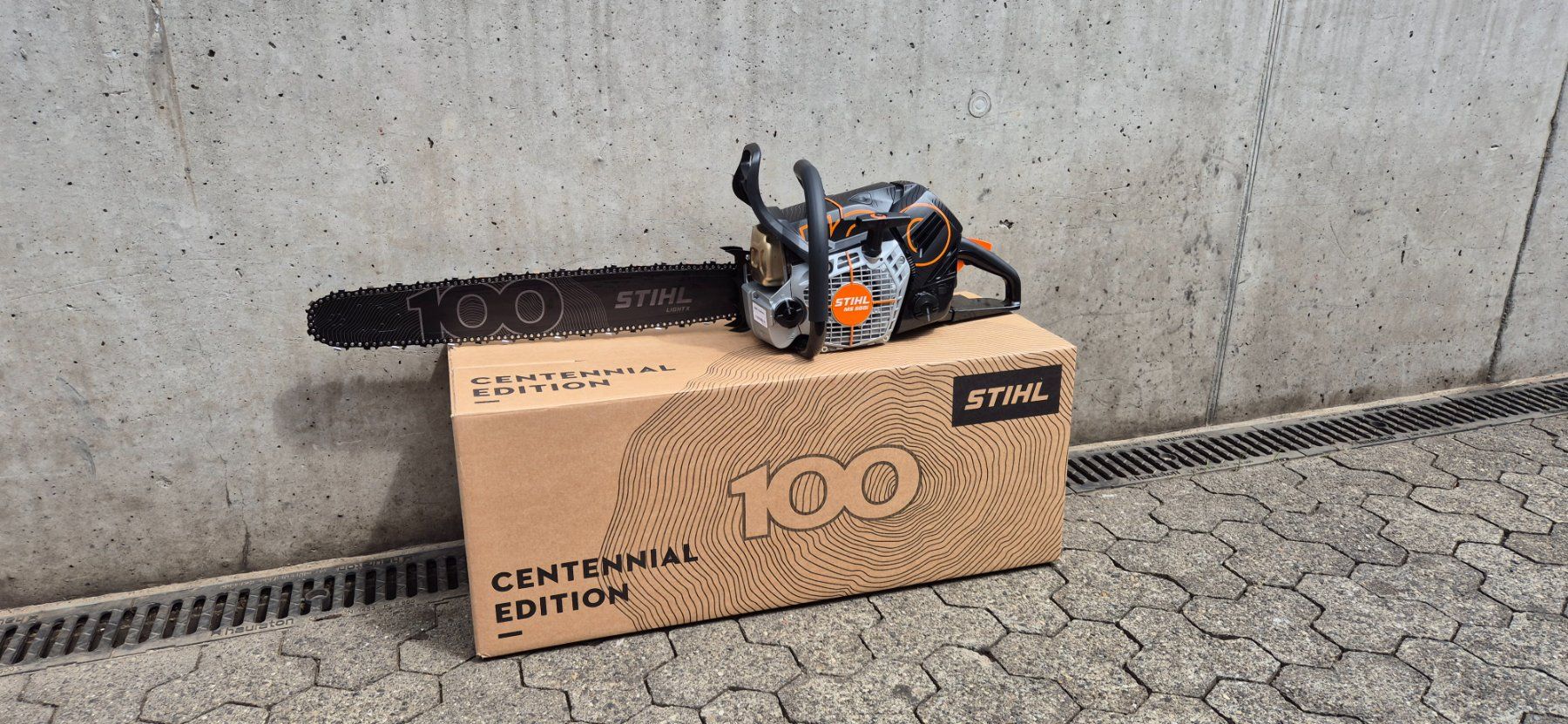 Sägen: MS 500i Centennial Edition – Neu und originalverpackt aus Weissbad von man_sk7h