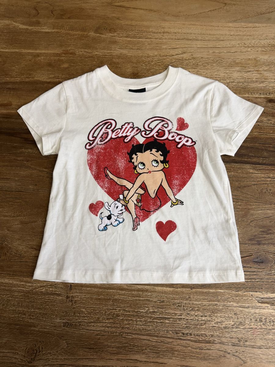 Bershka Camicette, T-shirt & Top: Betty Boop T-Shirt – Nuovo (secondo la descrizione) da Rothenburg venduto da dav_5hqv