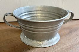 Altes Alu Löchersieb Löcherbecken vintage 60er shabby Deko