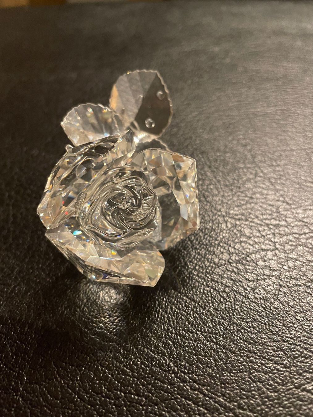 Swarovski Statuette: Rose aus Kristallglas – Usato da Andelfingen venduto da Blumenwiese123