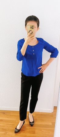 Top Zustand! Hose Damen Büro Business elastisch elegant