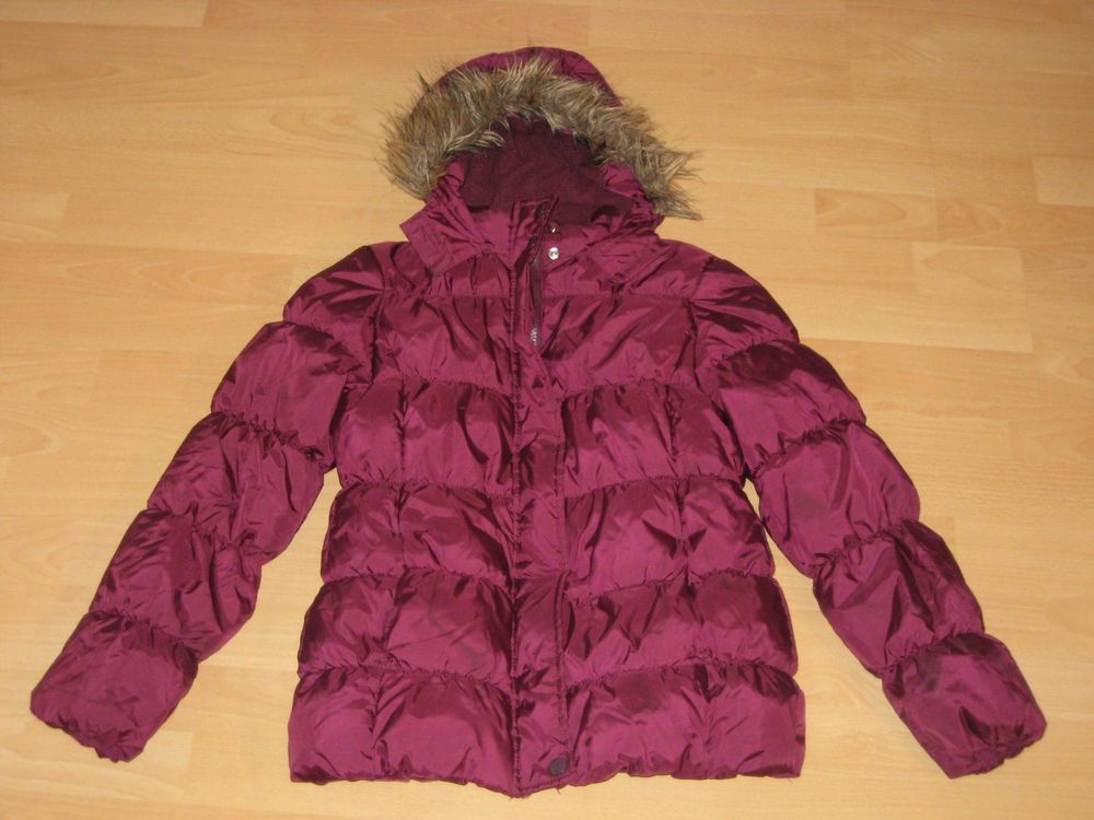 Winterjacke Für Jungen – Steppjacke Mit Kapuze, Winddicht & Leicht, Reißverschluss, Für Outdoor & Alltag