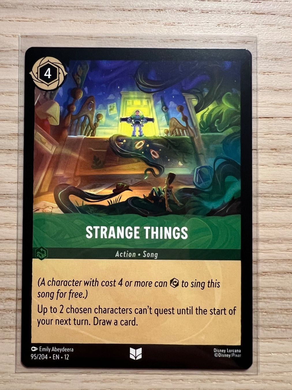 Disney Carte collezionabili: Strange Things 95 EN Disney Lorcana Wilds Unknown 12 – Nuovo (secondo la descrizione) da Rafz venduto da SaintCruz