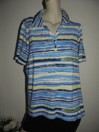 SCHÖNES T-SHIRT "LEBEK" COTTON MERCERISIERT NP 89 CHF NEU L