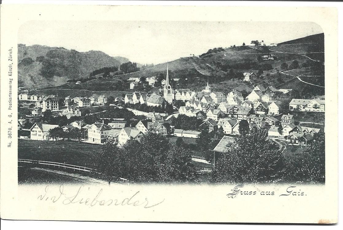 Ansichtskarten: AK  Gais AR – Gebraucht aus Appenzell von mai25