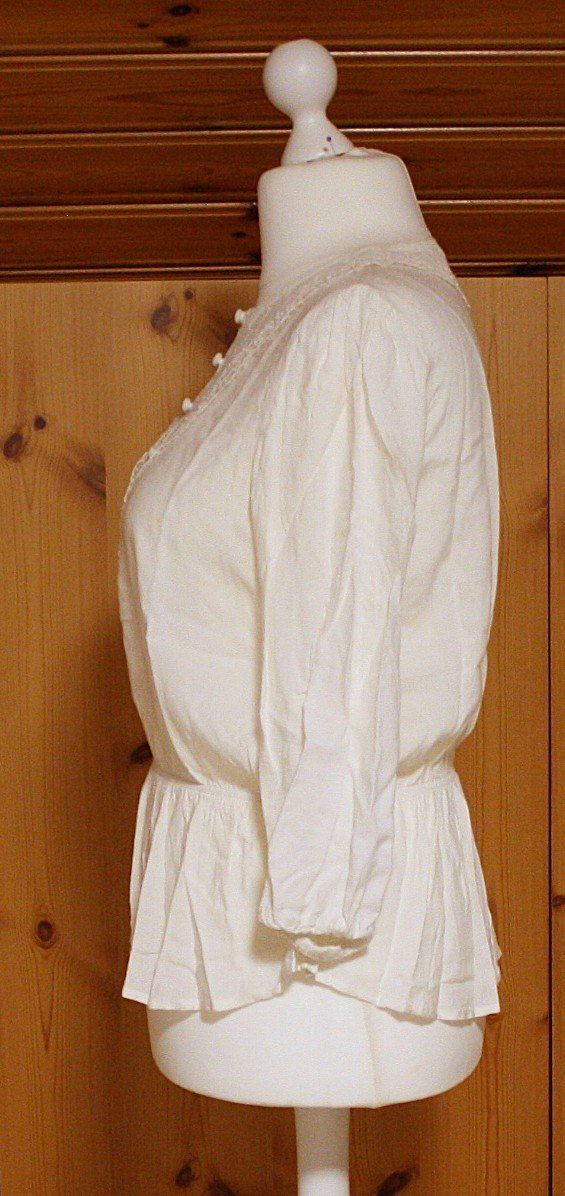 Camicette: Bluse naturweiss Gr. M – Usato da Flüelen venduto da Diversicum-Vintage 2