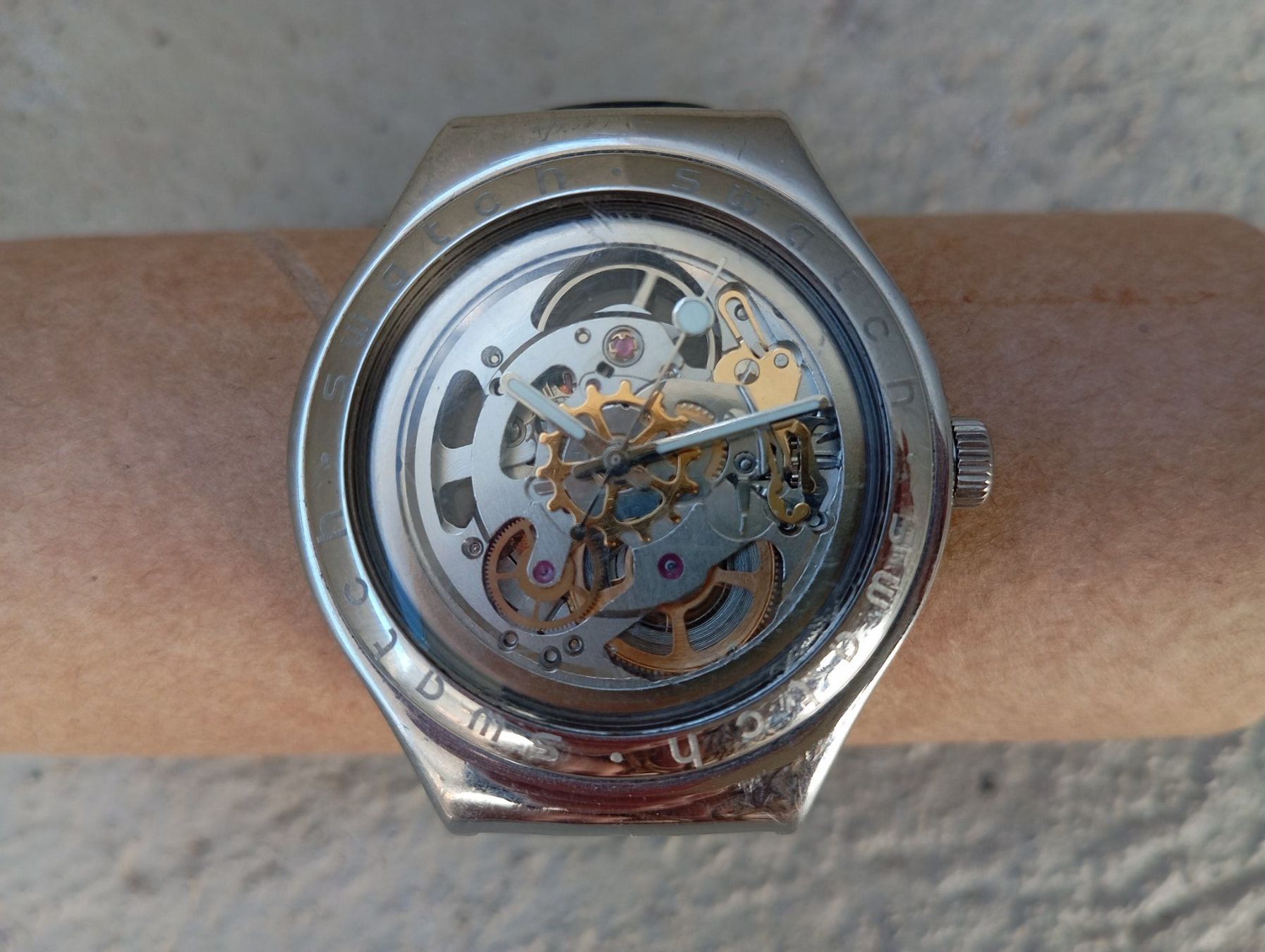 Swatch Orologi: SWATCH Vintage "Automatic Irony" [waterproof] – Nuovo (secondo la descrizione) da Zeneggen venduto da shemesh_ 1