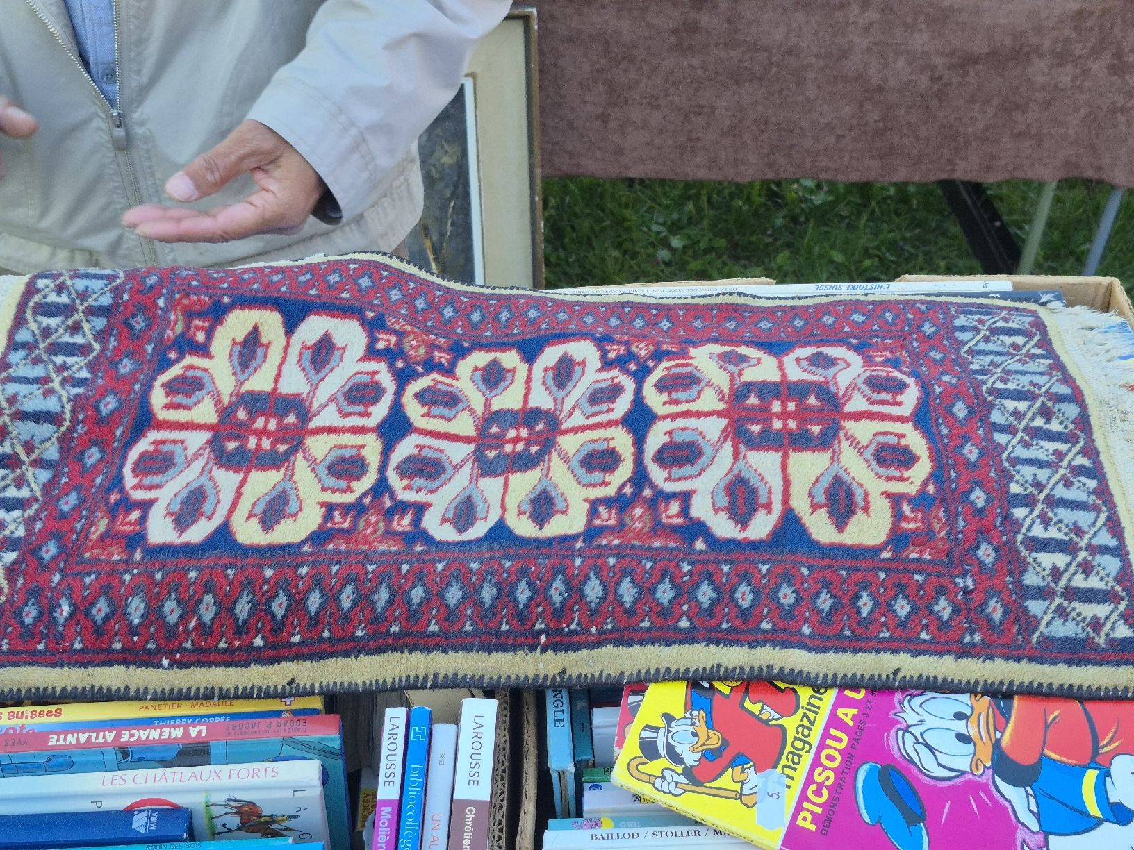 Tappeti: Charmant tapis oriental vintage, – Usato da Penthalaz venduto da yve_wsq8 3