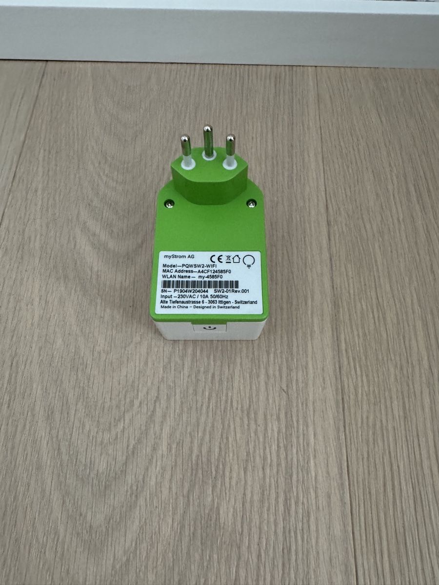 myStrom Interruttori: myStrom Smartplug WLAN Energy Control Switch – Usato da Niederrohrdorf venduto da 54Belaadpa43 1