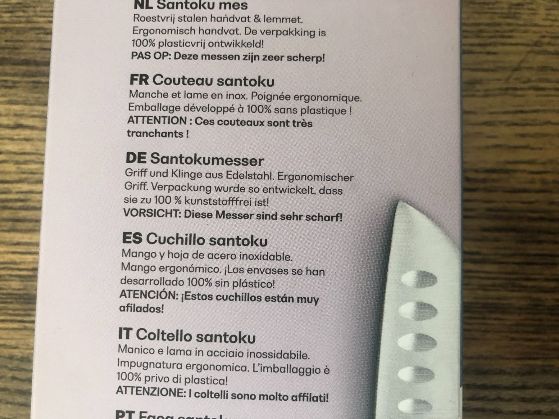 Coltelli da cucina: NEU/OVP Santoku Messer 18 cm – Nuovo e nell'imballaggio originale da Berg am Irchel venduto da Zweiti_Chance 4