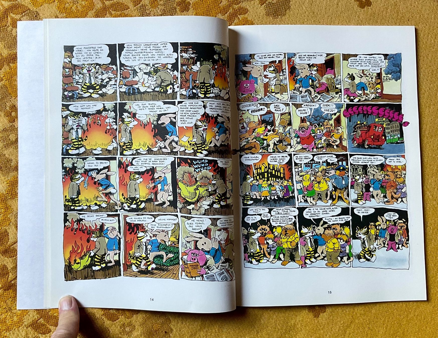 Fumetti: Fritz The CAT Band von 1984 – Usato da Endingen venduto da nathan05 6