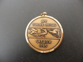 Medaille Appenzeller Turner Skitag Urnäsch 1985