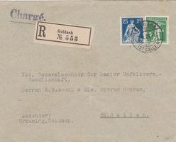 Goldach-Brief-Einschreiben 1921